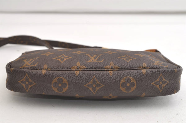 Authentic Louis Vuitton Monogram Pochette Accessoires Shoulder Cross Pouch 4078K