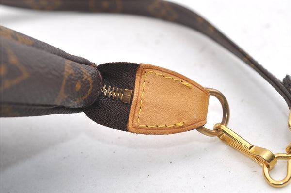 Authentic Louis Vuitton Monogram Pochette Accessoires Shoulder Cross Pouch 4078K