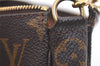 Authentic Louis Vuitton Monogram Pochette Accessoires Shoulder Cross Pouch 4078K