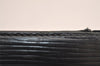 Authentic Louis Vuitton Epi Portefeuille Brazza Wallet Black M60622 LV 4080J