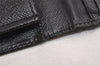 Authentic Louis Vuitton Epi Portefeuille Brazza Wallet Black M60622 LV 4080J