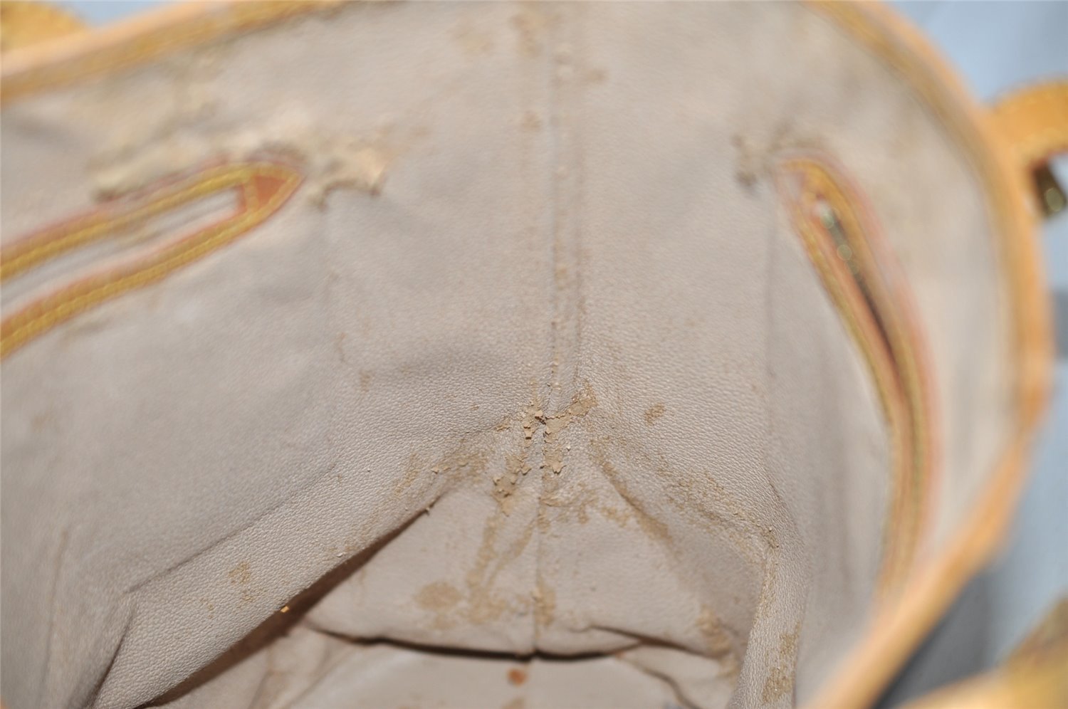 Authentic Louis Vuitton Monogram Bucket GM Shoulder Tote Bag M42236 Junk 4081I