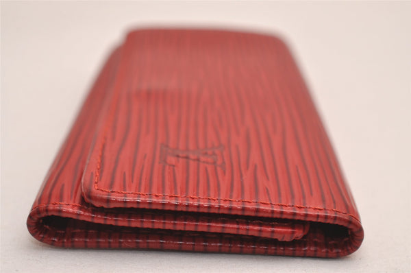 Authentic Louis Vuitton Epi Multicles 4 Key Case Red M63827 LV 4082J
