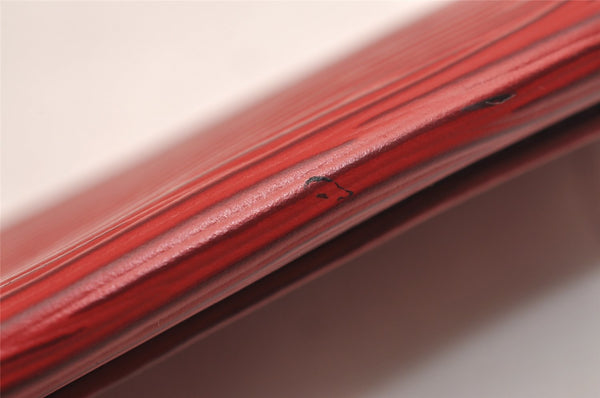 Authentic Louis Vuitton Epi Multicles 4 Key Case Red M63827 LV 4082J