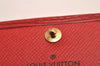 Authentic Louis Vuitton Epi Multicles 4 Key Case Red M63827 LV 4082J