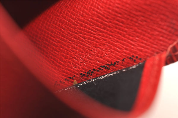 Authentic Louis Vuitton Epi Multicles 4 Key Case Red M63827 LV 4082J