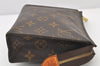 Auth Louis Vuitton Monogram Poche Toilette 19 M47544 Cosmetics Pouch Junk 4082K