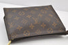 Auth Louis Vuitton Monogram Poche Toilette 19 M47544 Cosmetics Pouch Junk 4082K