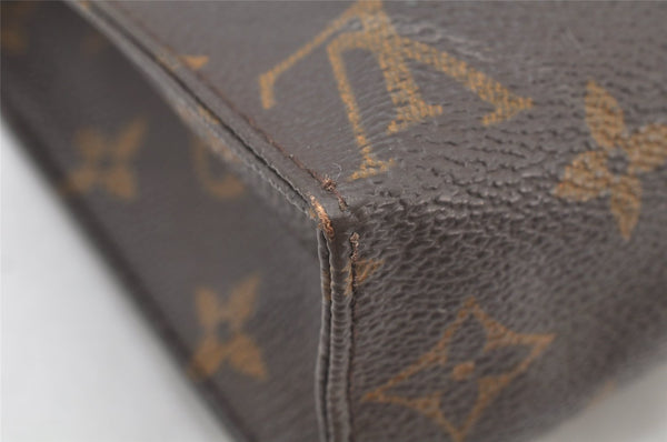 Auth Louis Vuitton Monogram Poche Toilette 19 M47544 Cosmetics Pouch Junk 4082K