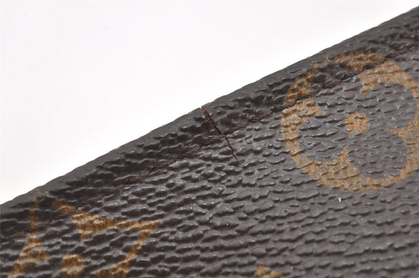 Auth Louis Vuitton Monogram Poche Toilette 19 M47544 Cosmetics Pouch Junk 4082K