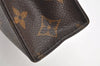 Auth Louis Vuitton Monogram Poche Toilette 19 M47544 Cosmetics Pouch Junk 4082K
