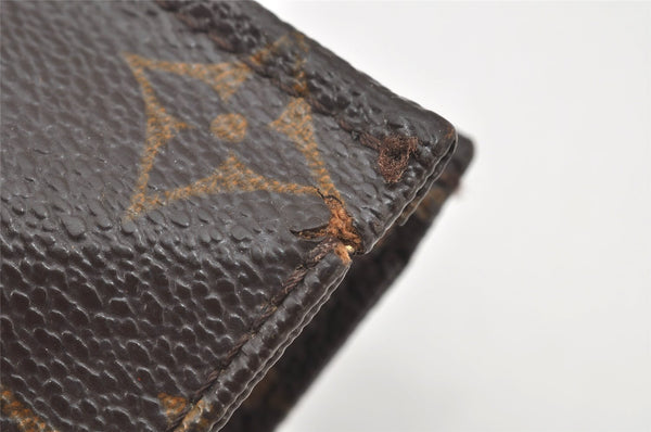 Auth Louis Vuitton Monogram Poche Toilette 19 M47544 Cosmetics Pouch Junk 4082K