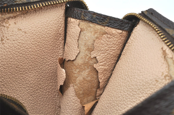 Auth Louis Vuitton Monogram Poche Toilette 19 M47544 Cosmetics Pouch Junk 4082K