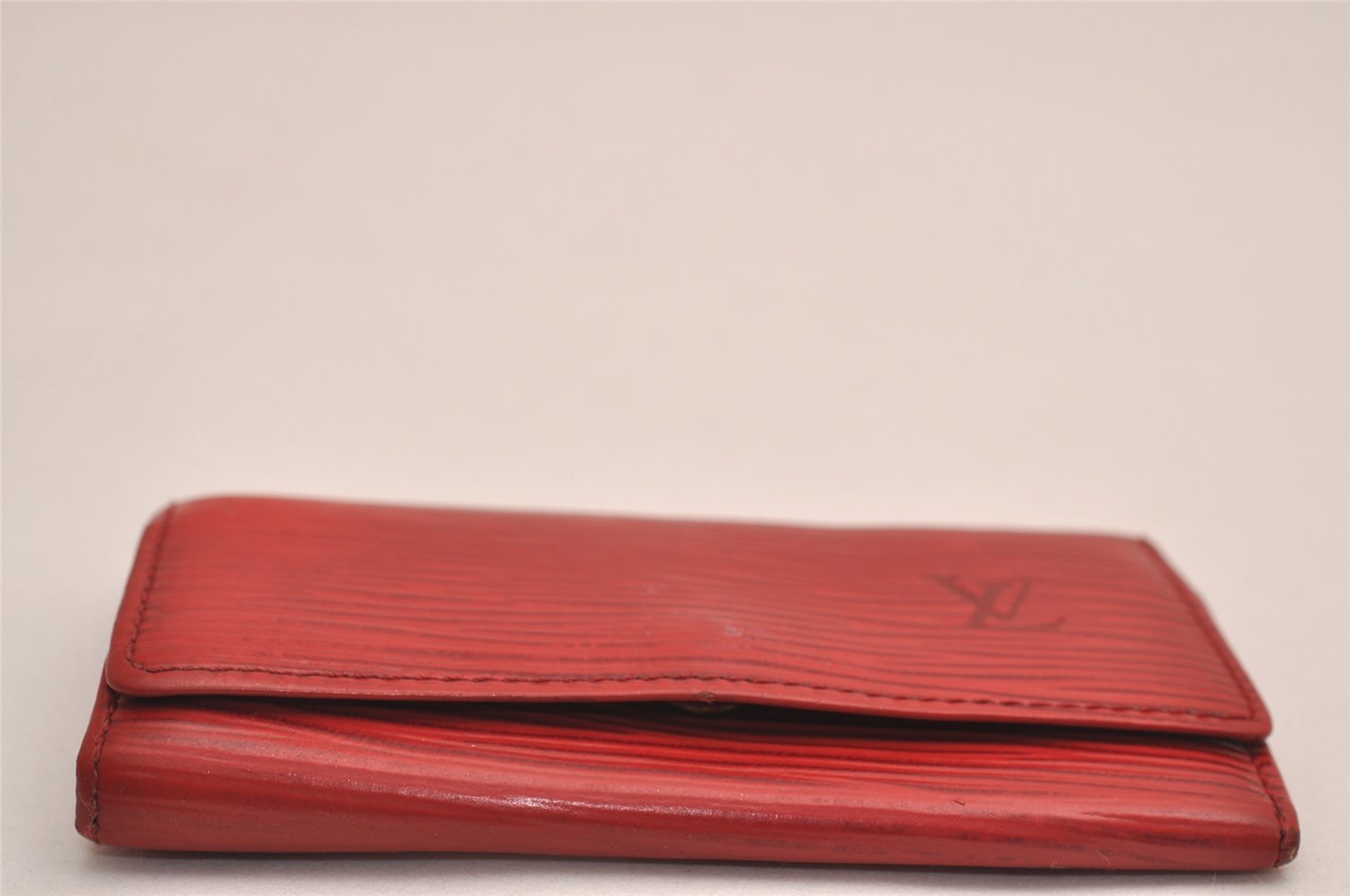 Authentic Louis Vuitton Epi Multicles 4 Key Case Red M63827 LV 4084J