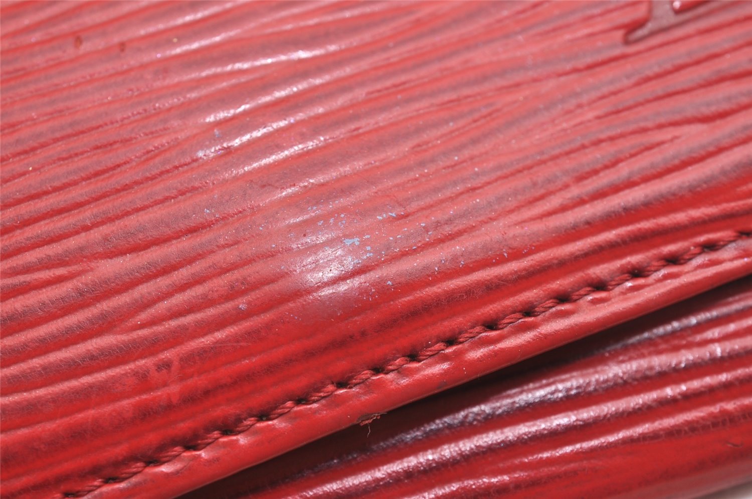 Authentic Louis Vuitton Epi Multicles 4 Key Case Red M63827 LV 4084J