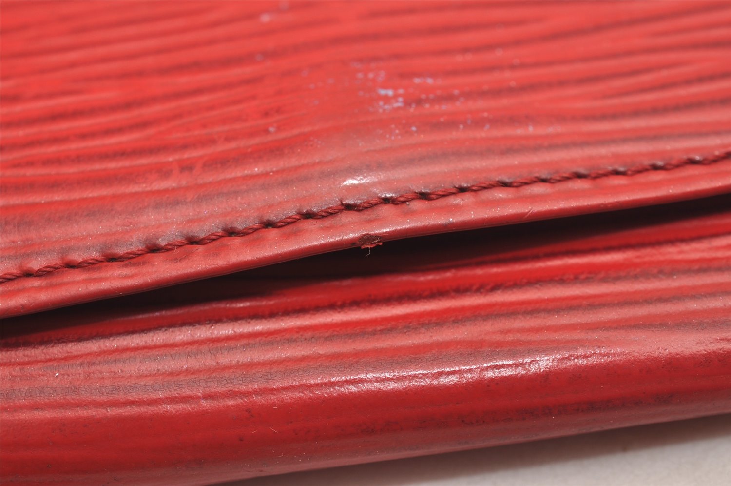 Authentic Louis Vuitton Epi Multicles 4 Key Case Red M63827 LV 4084J