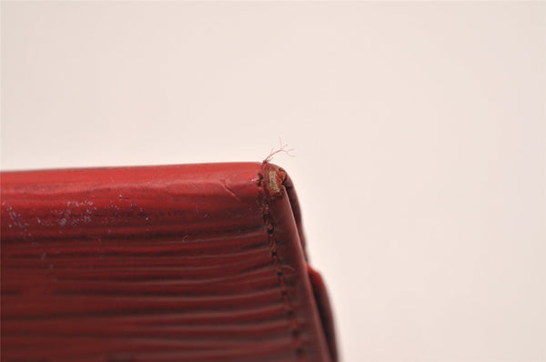 Authentic Louis Vuitton Epi Multicles 4 Key Case Red M63827 LV 4084J