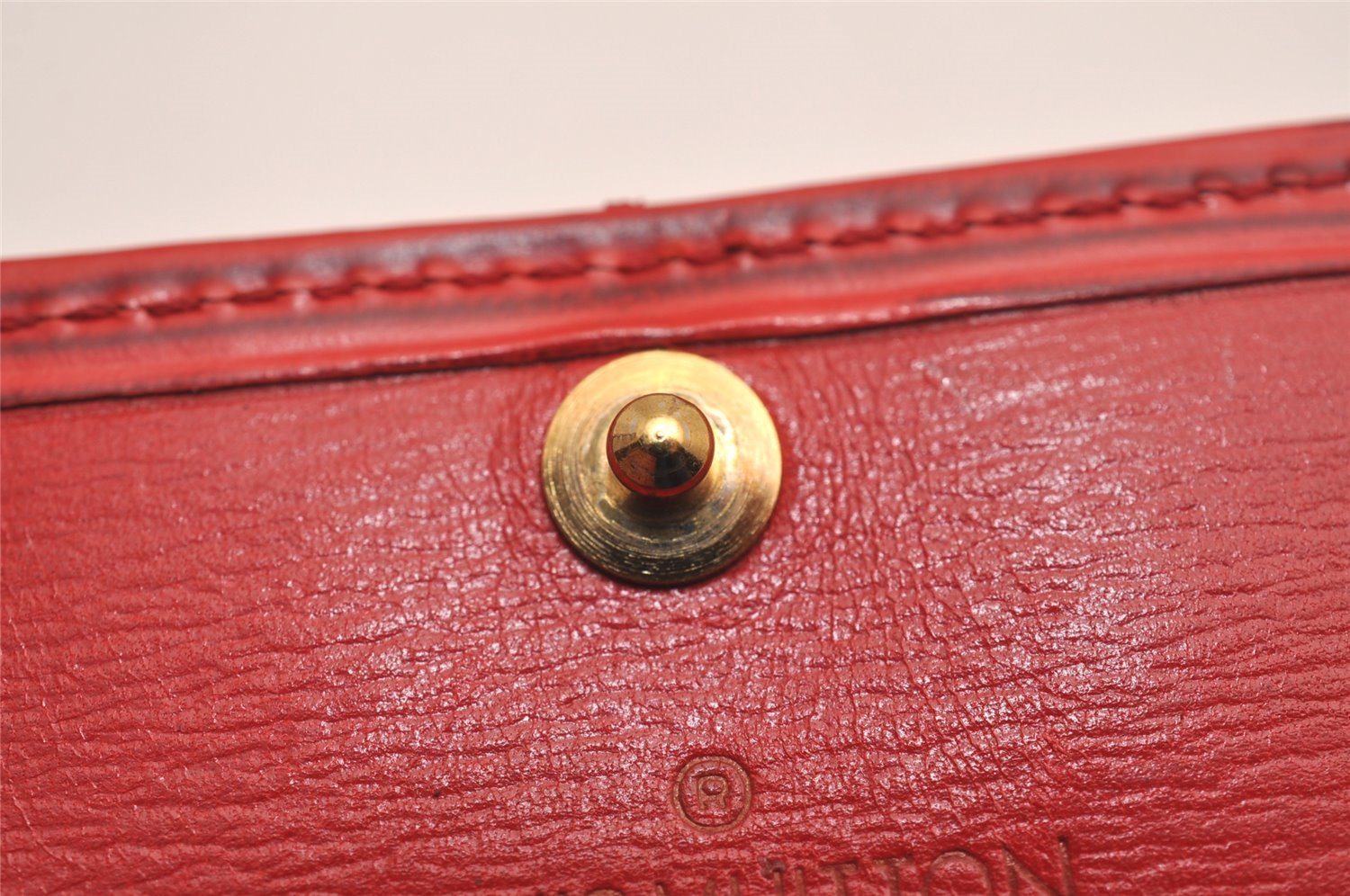 Authentic Louis Vuitton Epi Multicles 4 Key Case Red M63827 LV 4084J