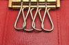 Authentic Louis Vuitton Epi Multicles 4 Key Case Red M63827 LV 4084J
