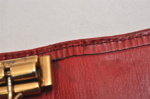 Authentic Louis Vuitton Epi Multicles 4 Key Case Red M63827 LV 4084J