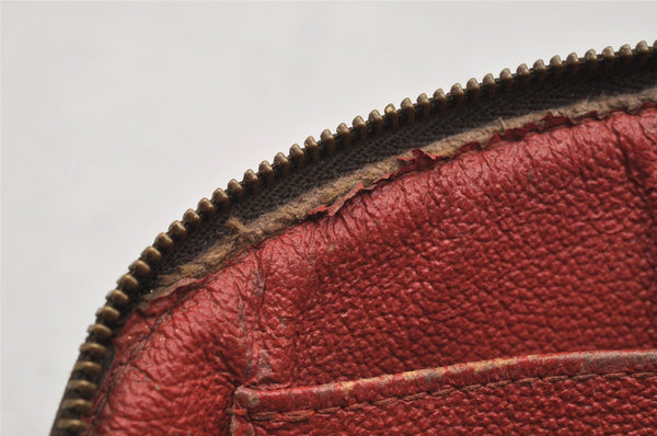 Authentic Louis Vuitton Damier Pochette Cosmetic PM Pouch N47516 LV 4085I