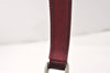 Authentic GUCCI Vintage Shoulder Hand Bag Purse Enamel Bordeaux 4085K