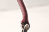 Authentic GUCCI Vintage Shoulder Hand Bag Purse Enamel Bordeaux 4085K