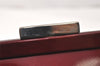Authentic GUCCI Vintage Shoulder Hand Bag Purse Enamel Bordeaux 4085K