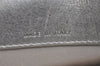 Authentic CHANEL Lamb Skin V Stitch CC Logo Long Wallet Purse Silver 4086J