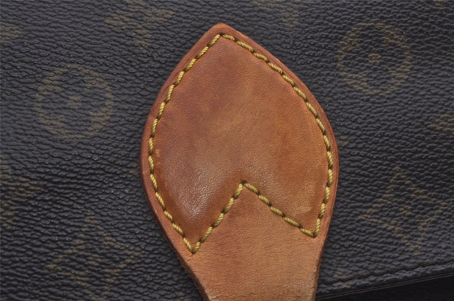 Authentic Louis Vuitton Monogram Cartouchiere GM M51252 Shoulder Cross Bag 4087J