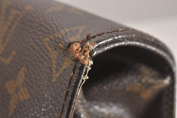 Authentic Louis Vuitton Monogram Cartouchiere GM M51252 Shoulder Cross Bag 4087J