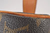 Authentic Louis Vuitton Monogram Trousse Ronde Pen Case Pouch M47630 LV 4089I