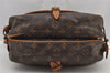 Authentic Louis Vuitton Monogram Saumur 30 Shoulder Cross Bag M42256 LV 4089J