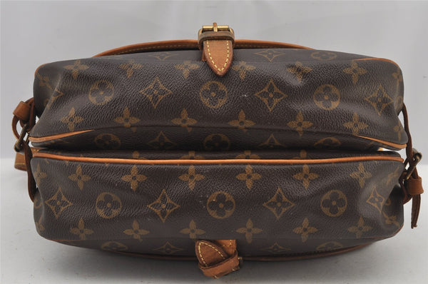 Authentic Louis Vuitton Monogram Saumur 30 Shoulder Cross Bag M42256 LV 4089J