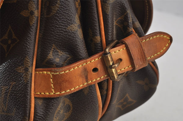 Authentic Louis Vuitton Monogram Saumur 30 Shoulder Cross Bag M42256 LV 4089J