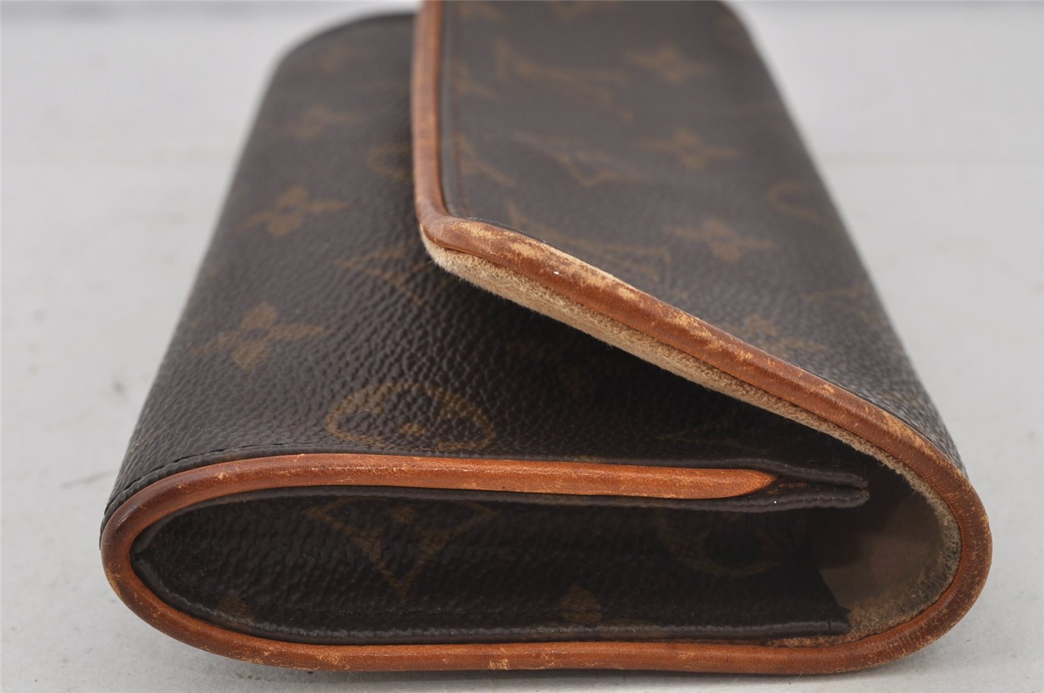 Authentic Louis Vuitton Monogram Pochette Twin PM Shoulder Bag M51854 LV 4090J