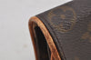 Authentic Louis Vuitton Monogram Pochette Twin PM Shoulder Bag M51854 LV 4090J