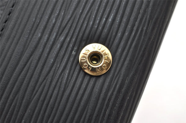 Authentic Louis Vuitton Epi Multicles 4 Key Case Black M63822 LV 4091I