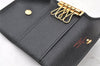 Authentic Louis Vuitton Epi Multicles 4 Key Case Black M63822 LV 4091I