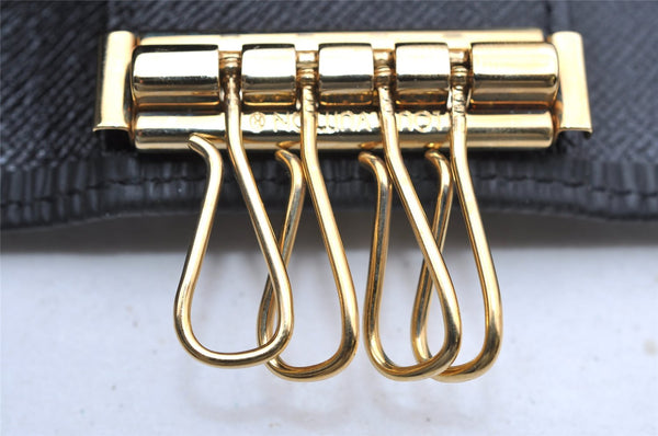 Authentic Louis Vuitton Epi Multicles 4 Key Case Black M63822 LV 4091I