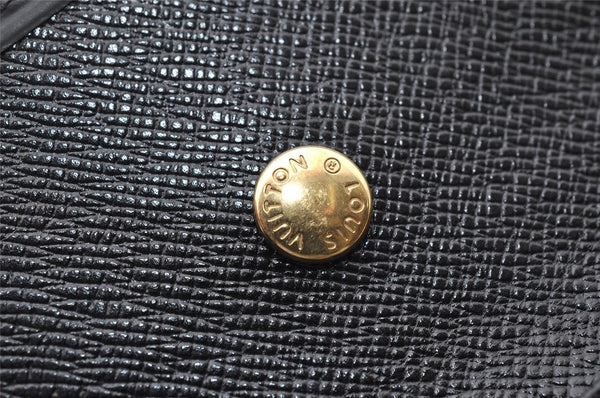 Authentic Louis Vuitton Epi Multicles 4 Key Case Black M63822 LV 4091I