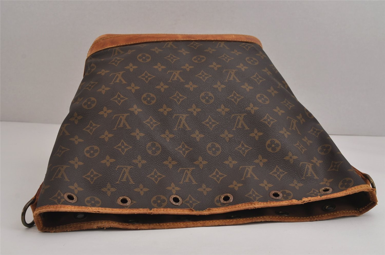 Authentic Louis Vuitton Monogram Noe Shoulder Drawstring Bag M42224 Junk 4091J