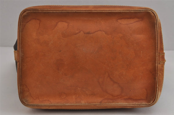 Authentic Louis Vuitton Monogram Noe Shoulder Drawstring Bag M42224 Junk 4091J