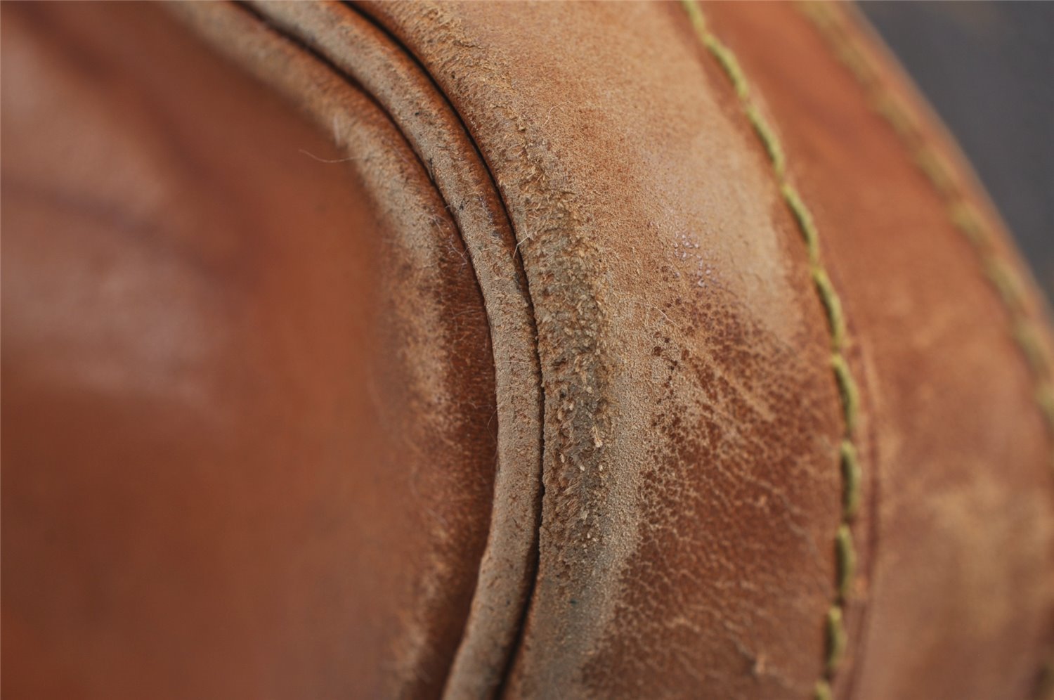 Authentic Louis Vuitton Monogram Noe Shoulder Drawstring Bag M42224 Junk 4091J