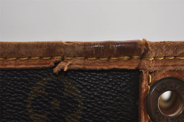 Authentic Louis Vuitton Monogram Noe Shoulder Drawstring Bag M42224 Junk 4091J