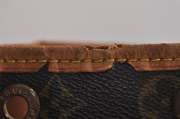 Authentic Louis Vuitton Monogram Noe Shoulder Drawstring Bag M42224 Junk 4091J