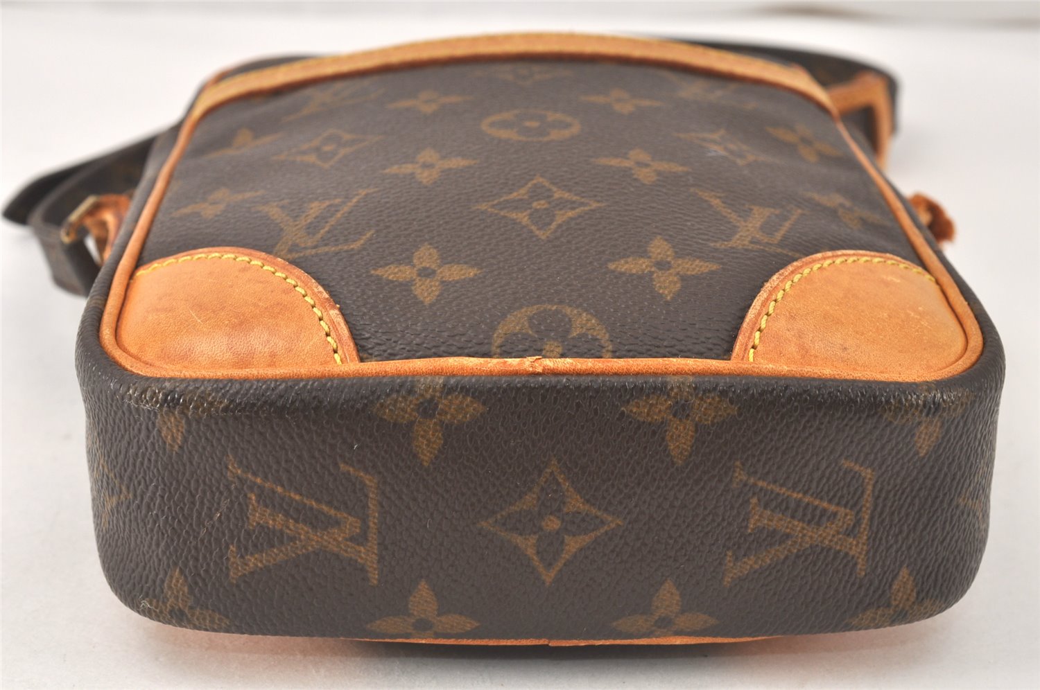 Authentic Louis Vuitton Monogram Danube Shoulder Cross Bag M45266 Junk 4091K