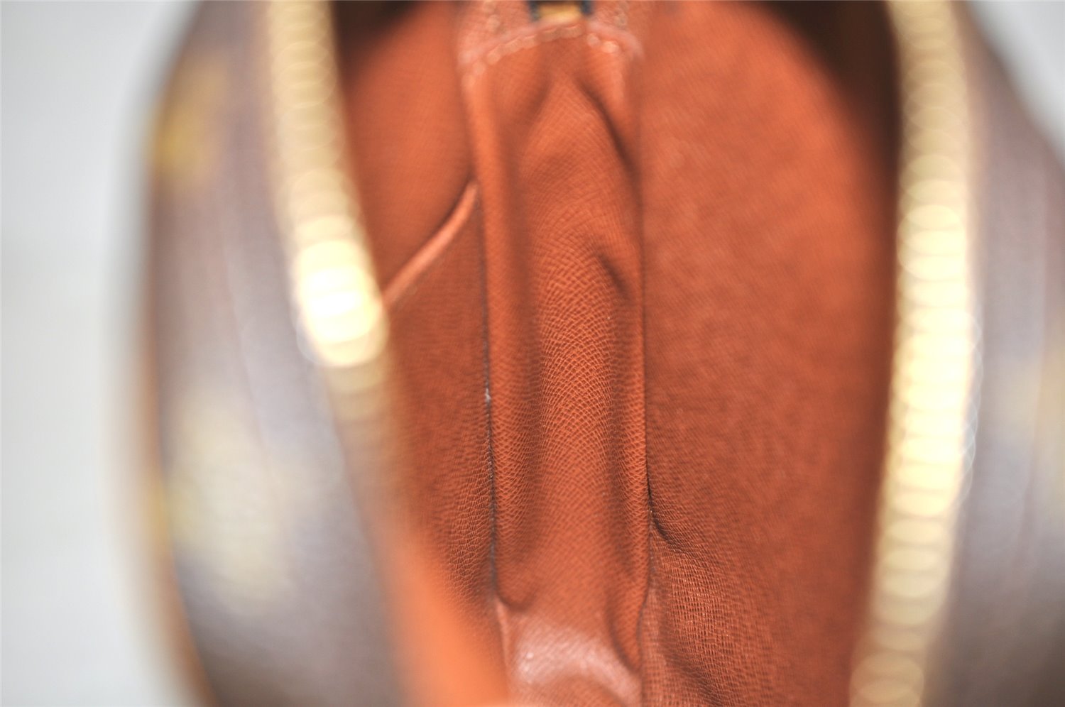 Authentic Louis Vuitton Monogram Danube Shoulder Cross Bag M45266 Junk 4091K