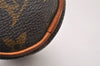 Authentic Louis Vuitton Monogram Trousse Ronde Pen Case Pouch M47630 Junk 4093I