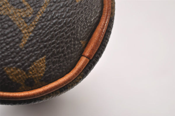 Authentic Louis Vuitton Monogram Trousse Ronde Pen Case Pouch M47630 Junk 4093I